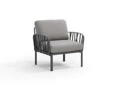 Komodo poltrona antracite grigio
