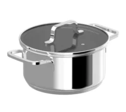 Kookpot met deksel helix 18cm