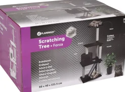 Krabpaal forza zwart 60x40x151,5cm