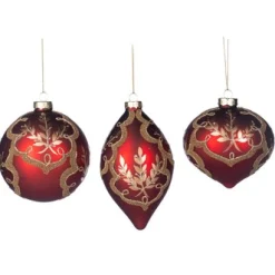 Kralenbal met blad/rank motief