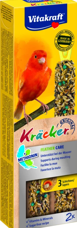 Kräcker® feather care| 2stuks| kanaries