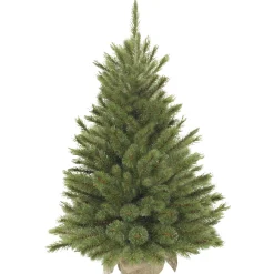 Kunstkerstboom m-burlap h90cm