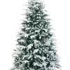 Kunstkerstboom Oslo flocked h225cm