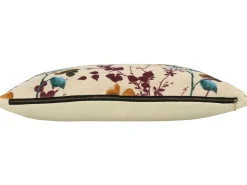 Kussen takken velvet ivoor 40x60cm