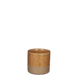 Lago pot rond bruin - h7,5xd7,5cm