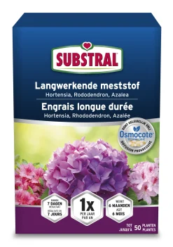 Langwerkende meststof voor Hortensia, Rhododendron en Azalea Osmocote 750g