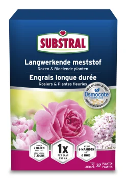 Langwerkende meststof voor rozen en bloeiende planten Osmocote 750g