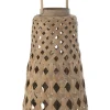 Lantaarn bamboo natural