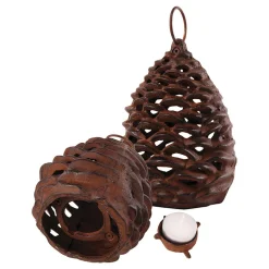 Lantaarn dennenappel klein