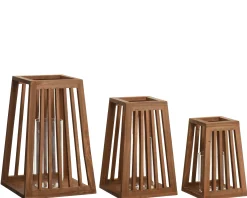 Lantaarn vurenhout 30cm