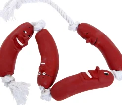 Latex worsten aan koord 72cm