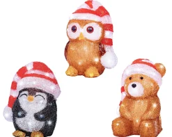 Led dier acryl steady batterij