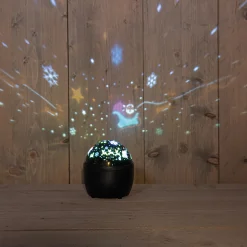 Led indoor projector op batterij