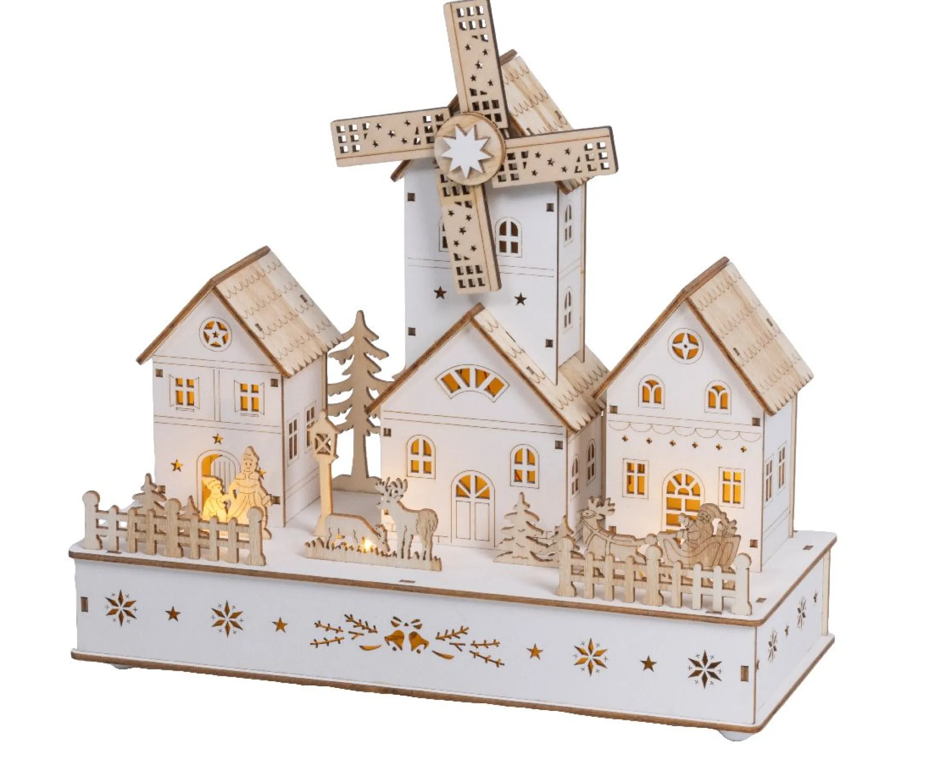 Led scenery triplex steady batterij