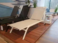 Ligbed Mason wit/licht grijs