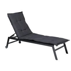 Ligbedkussen 65x200cm panama grey