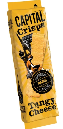 Long crisps tangy cheese paris