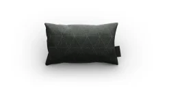 Luxury | Outdoor Cushion 'Triangle Black' 50x30cm