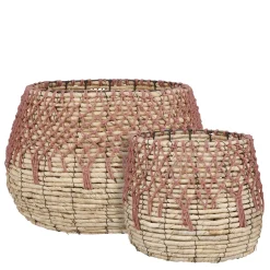 Mand roze - h26xd32cm