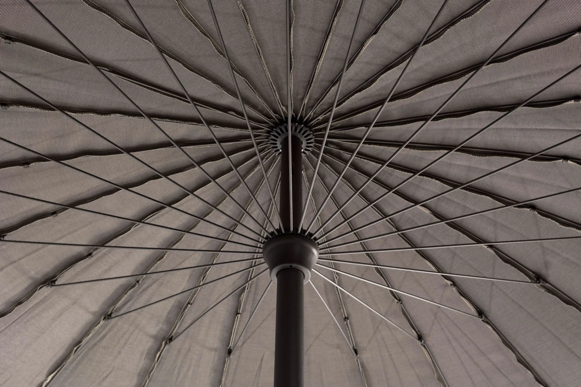 Mid pole Verona d250cm zwart-oranje