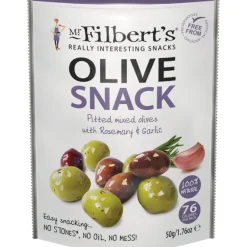 Mix van olijven met rozemarijn en knoflook 50g