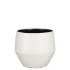 Morris pot rond wit - h21xd24cm