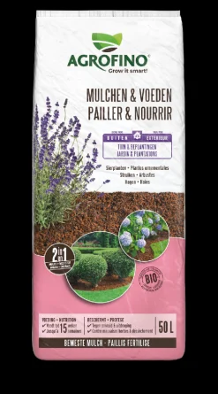 Mulchen en voeden siertuin 50l