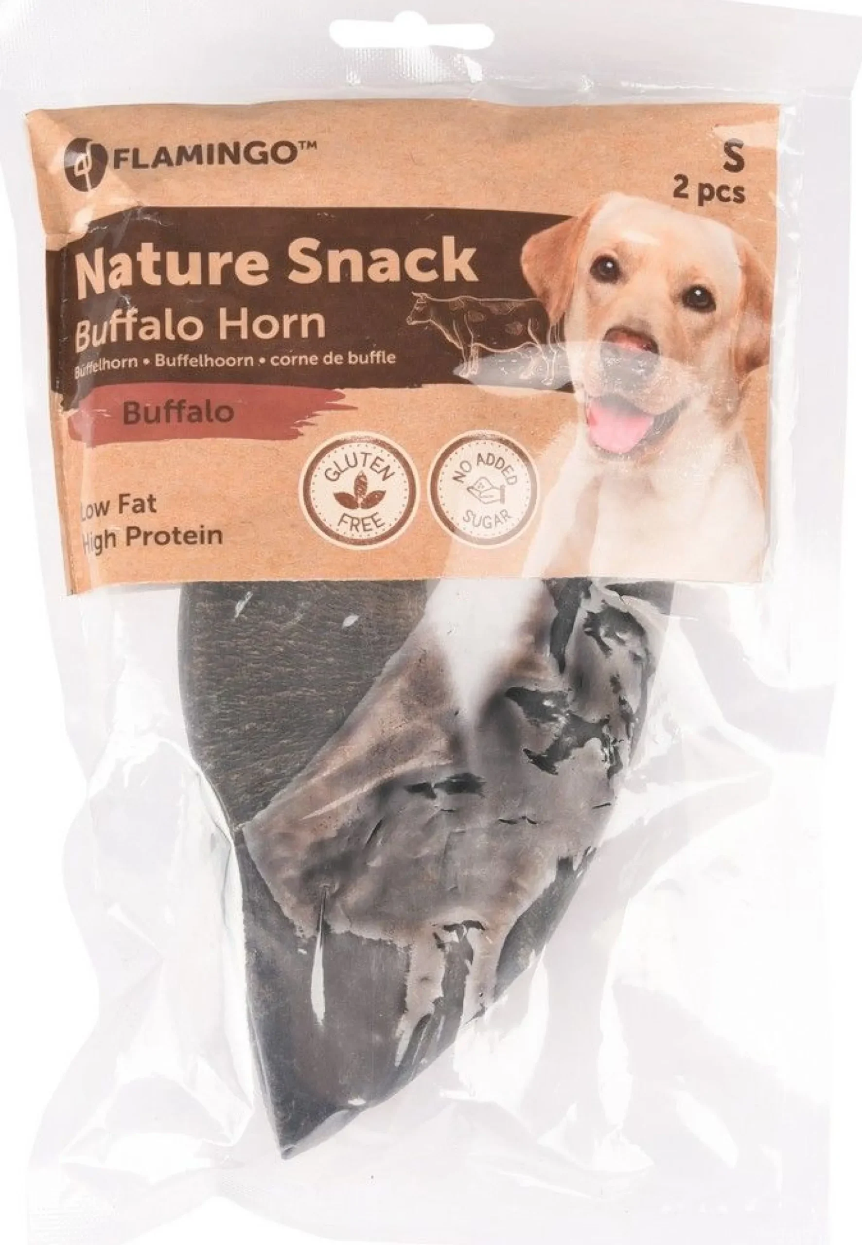 Nature snack hoorn small 2stuks