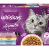 Natvoer voor katten |whiskas aromatic fusion selection 12x85g