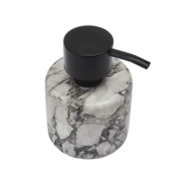 Nero zeepdispenser medium alba