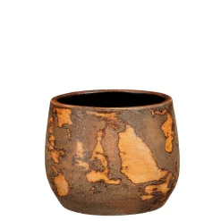Olaf pot rond roest - h13xd16,5