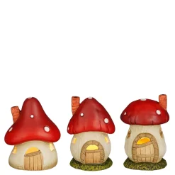 Paddestoel huis - l9,5xb7,5xh11,5