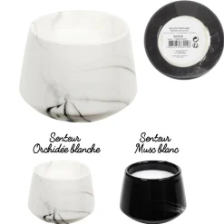 Parfum kaars marbree 8,5cm