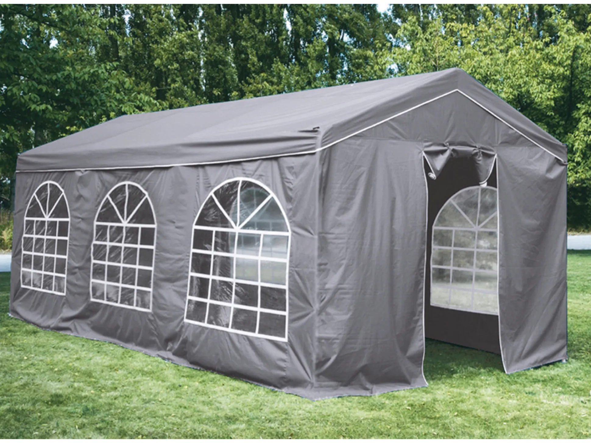 Partytent Heavy Luxe grijs