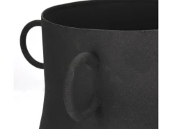 Planter ijzer zwart 32x32x26.5cm