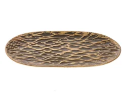 Plateau munny gold 33x19x1cm