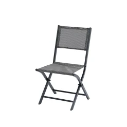 Plooistoel Modulo grijs antraciet