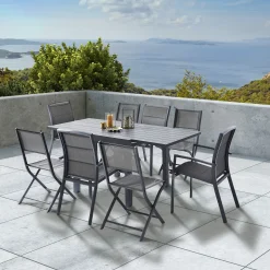 Plooistoel Modulo grijs antraciet