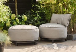 Poef/voetbank Emma rond