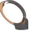 Polo wandlamp donkergrijs led 15w