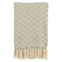 Poplar plaid l.groen - l190xb140cm