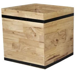 Pot Acacia FSC kubiek w35h36