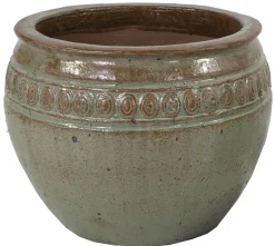 Pot bol geglazuurd d41h34