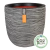 Pot bol rib 35x34 antraciet
