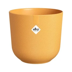 Pot jazz rond 23cm amber geel