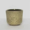 Pot plating gold 11x9cm