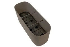 Pot Respect xl met reservoir 80x38h30 wit