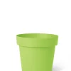 Pot rond happy 16 cm lime