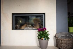 Pot rond happy 40h 34 cm antraciet