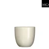 POT ROND TUSCA H14D14.5 CREME ES/13